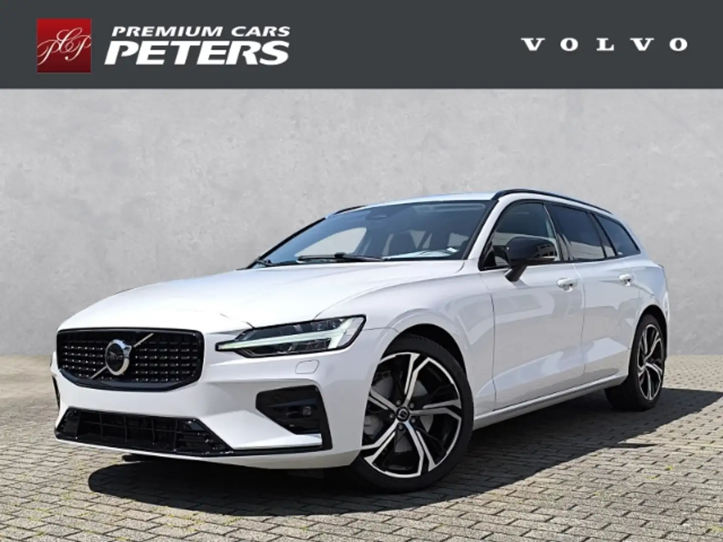 Volvo V60 Plus Dark B4 Diesel Navi Leder digitales Cockpit M Weiß - 1