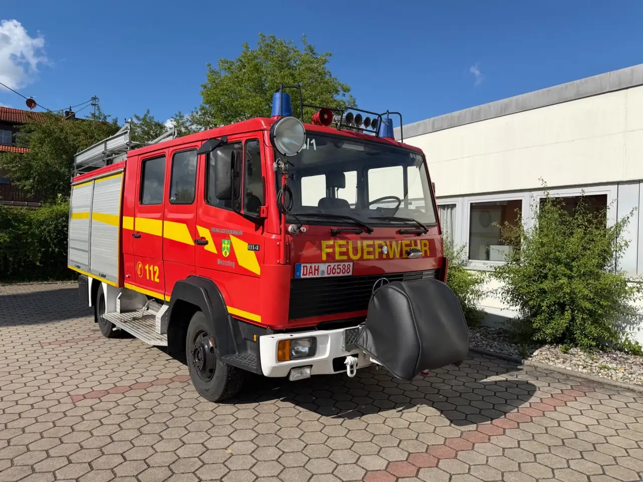 Mercedes-Benz 814 F Doka 9-Sitzer DiffSperre 7,0m, foto 3