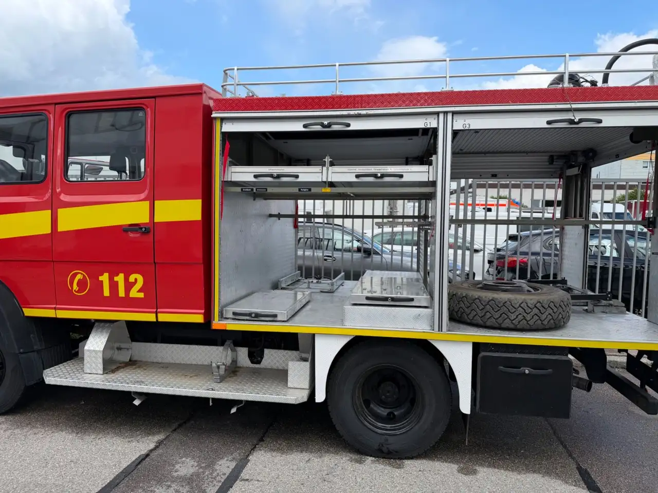 Mercedes-Benz 814 F Doka 9-Sitzer DiffSperre 7,0m, foto 11
