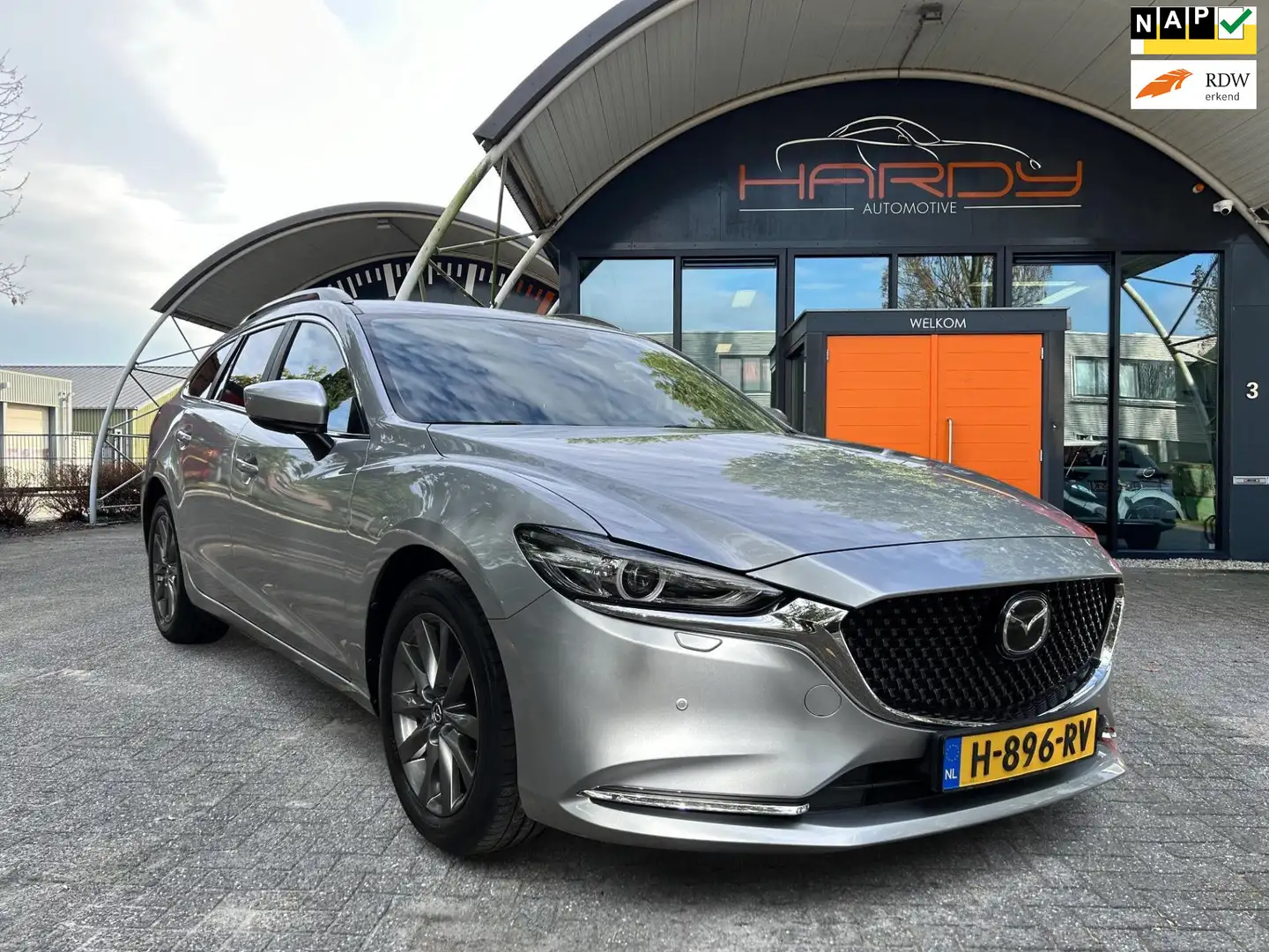 Mazda 6 Sportbreak 2.0 SkyActiv-G 165 Comfort NL-Auto Auto Gris - 1