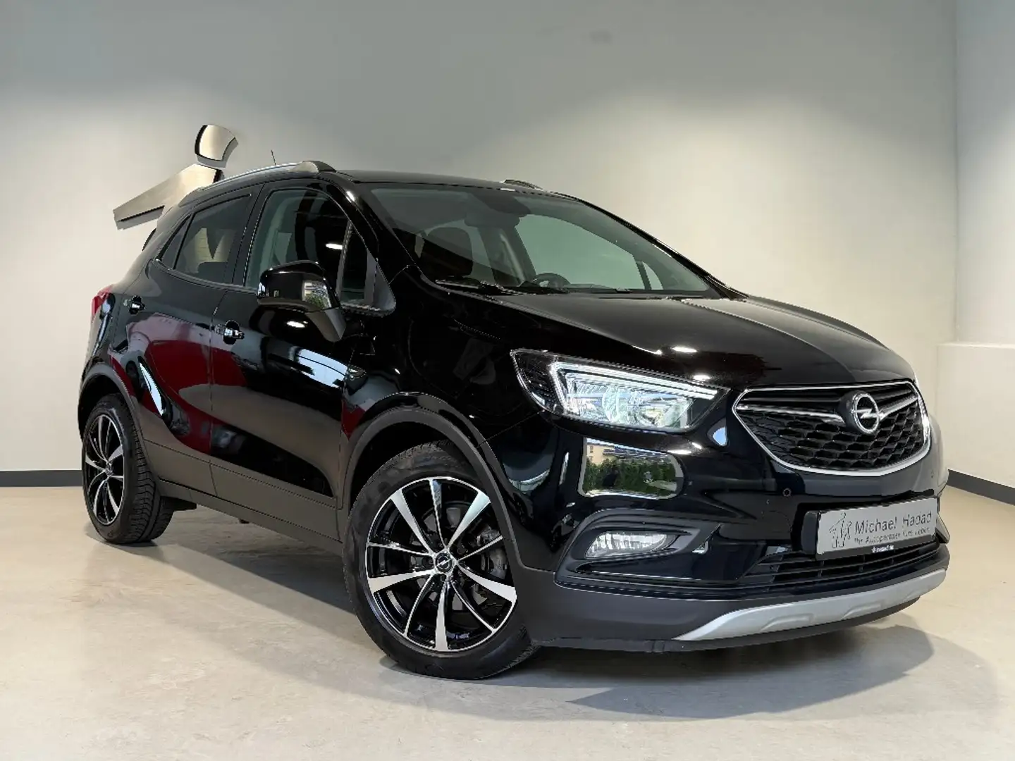 Opel Mokka X 1.4Turbo Automatik LED Scheckheft TOP Schwarz - 1