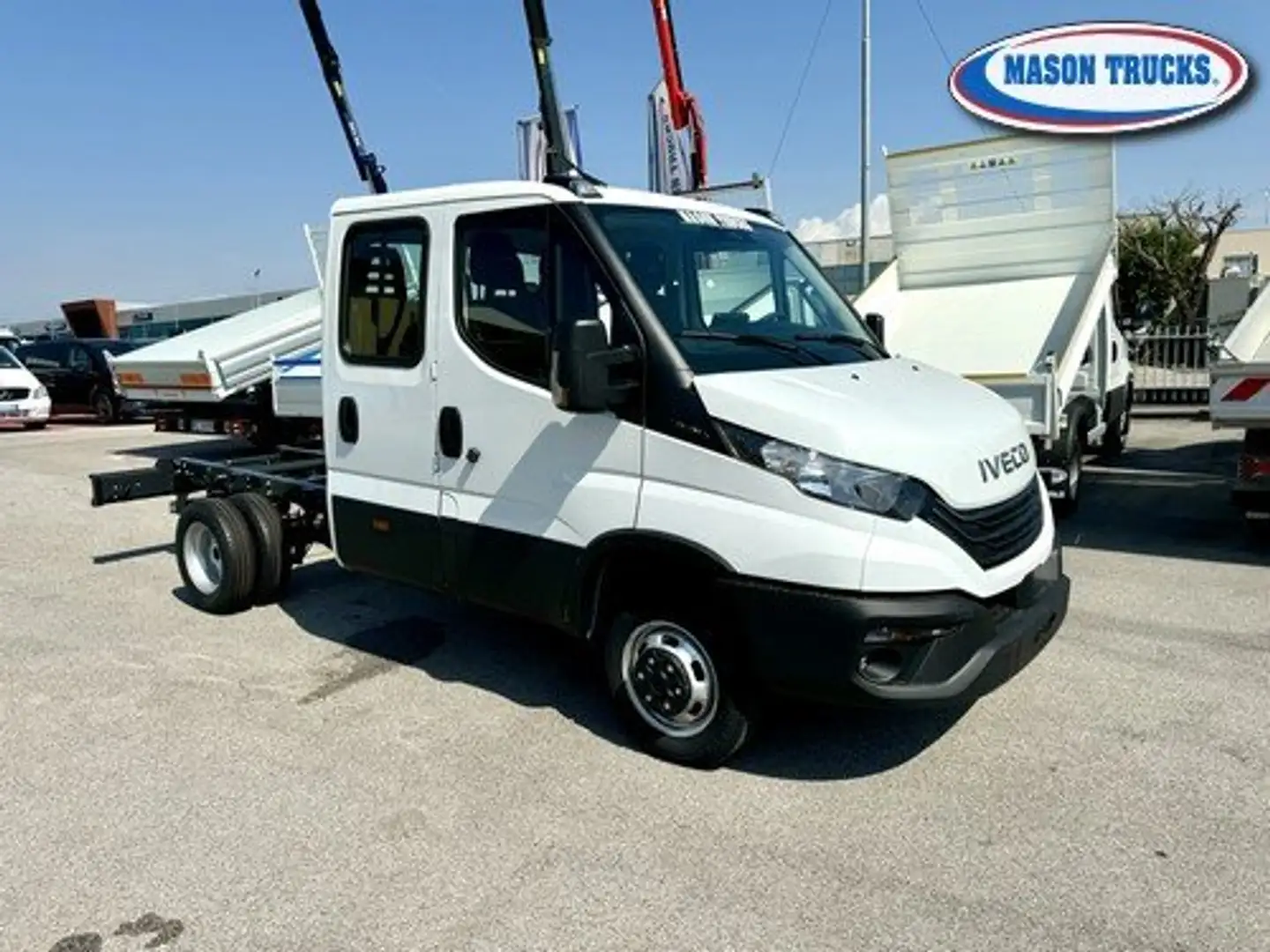 Iveco Daily 35C160 Doppia Cabina New Model 2024 p.3450 Blanc - 1