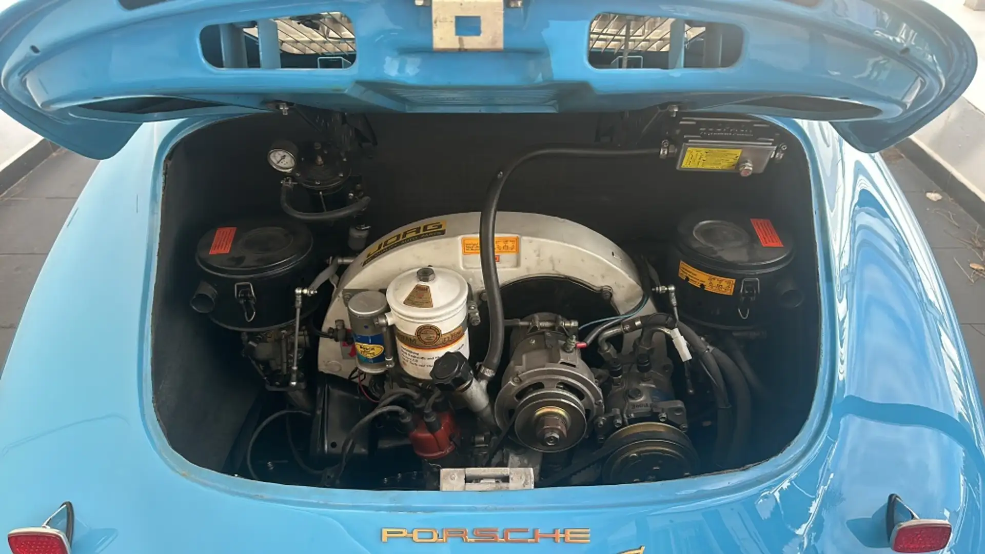Porsche 356 C 1600 C Bleu - 2