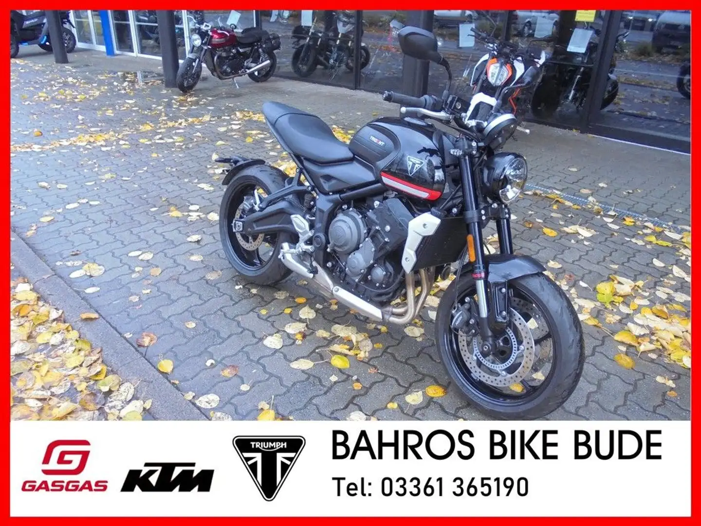 Triumph Trident 660 Negro - 1