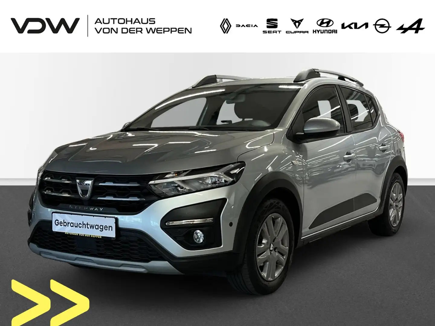 Dacia Sandero III Stepway Comfort Klima Navi Rückfahrkamera Grau - 1