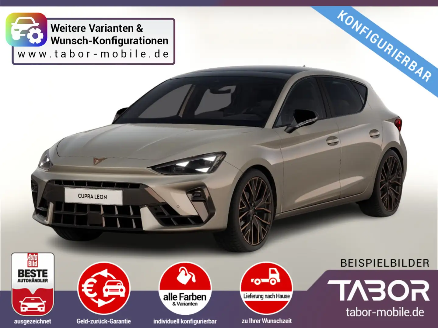 CUPRA Leon 1.5 eTSI 150 DSG Facelift VollLED PDC VirC Blau - 1