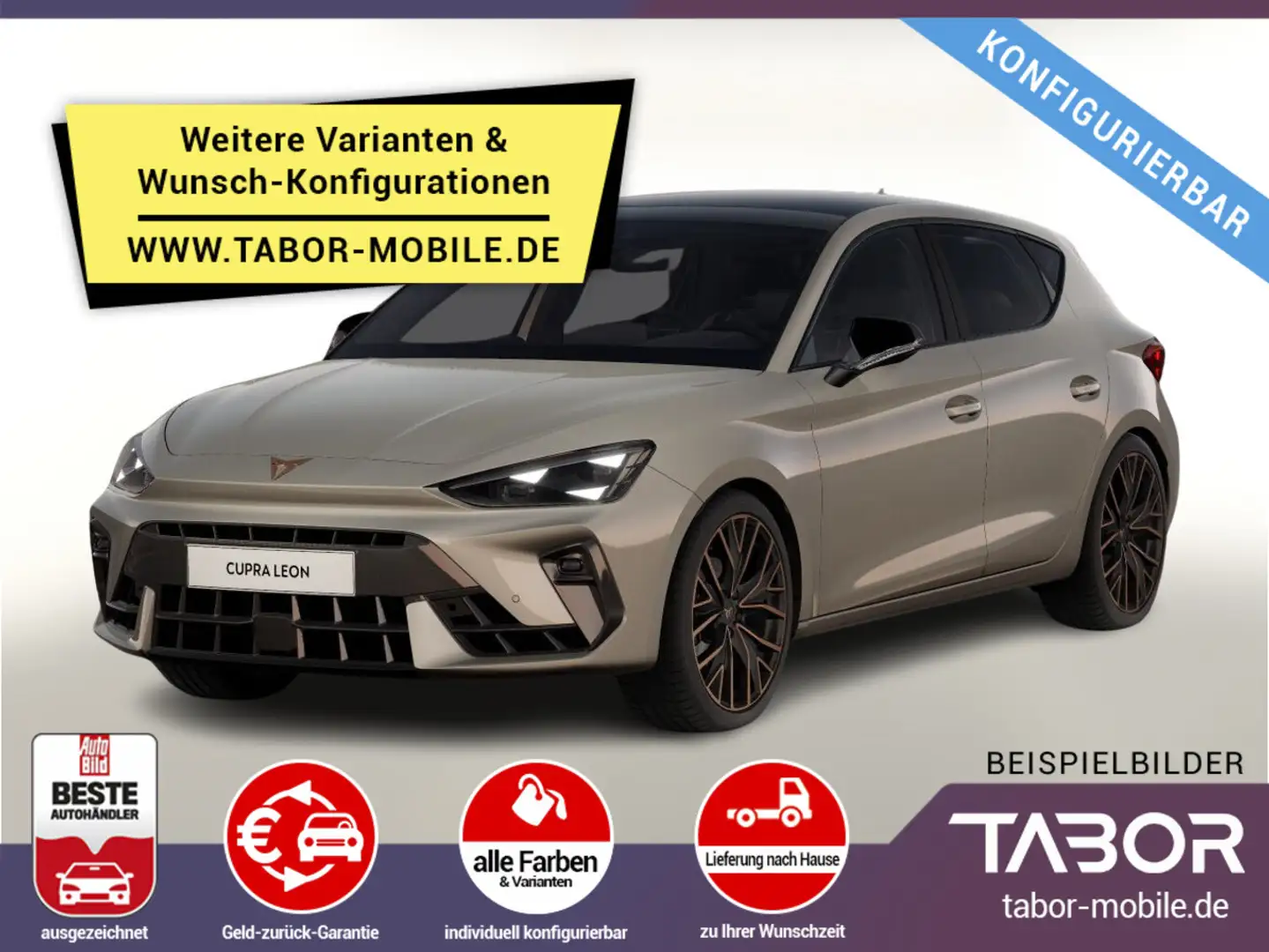 CUPRA Leon 1.5 eTSI 150 DSG Facelift VollLED PDC VirC Kék - 1