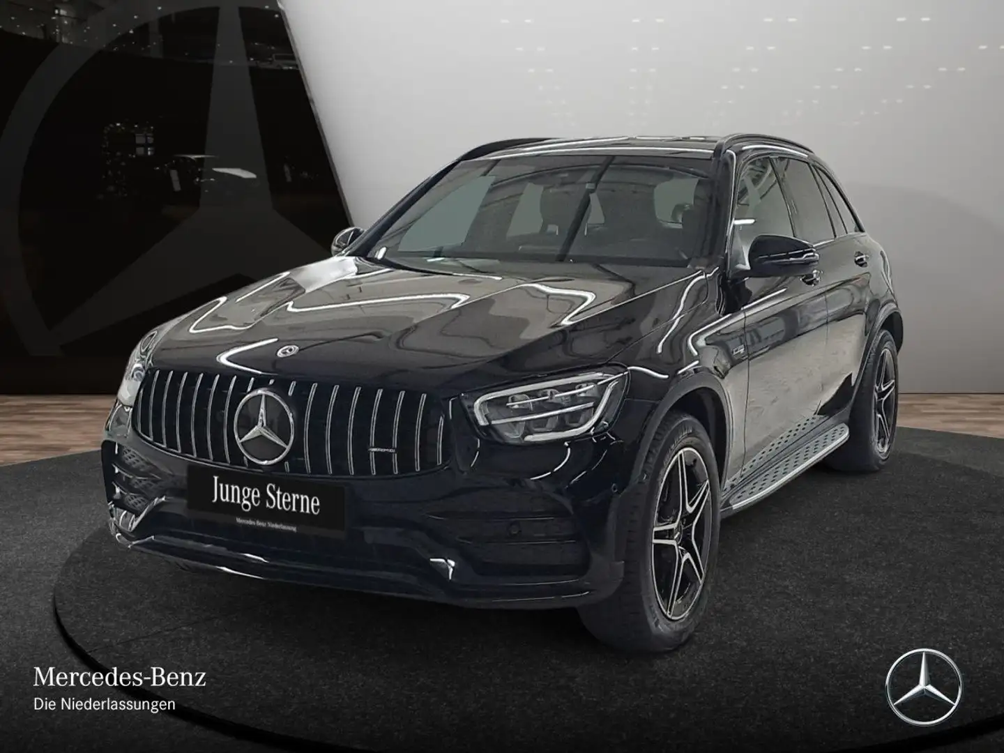 Mercedes-Benz GLC 43 AMG GLC 43 4M AMG+NIGHT+LED+KAMERA+KEYLESS+9G Schwarz - 2