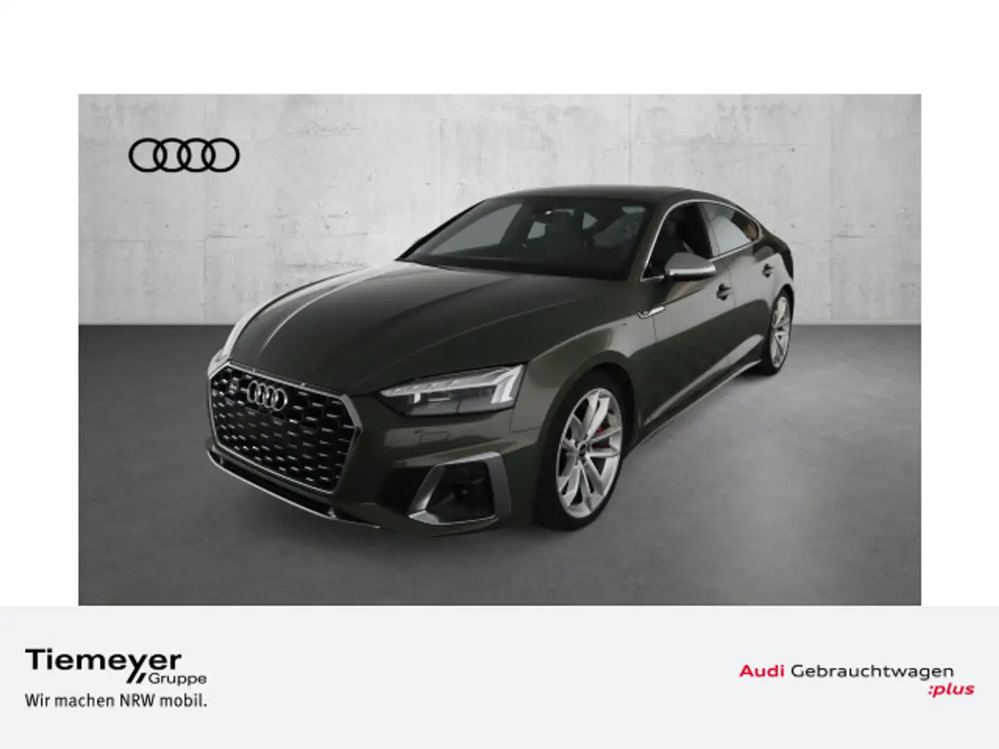 Audi S5 TDI Q LM20 SPORTSITZE+ BuO HuD Grün - 1