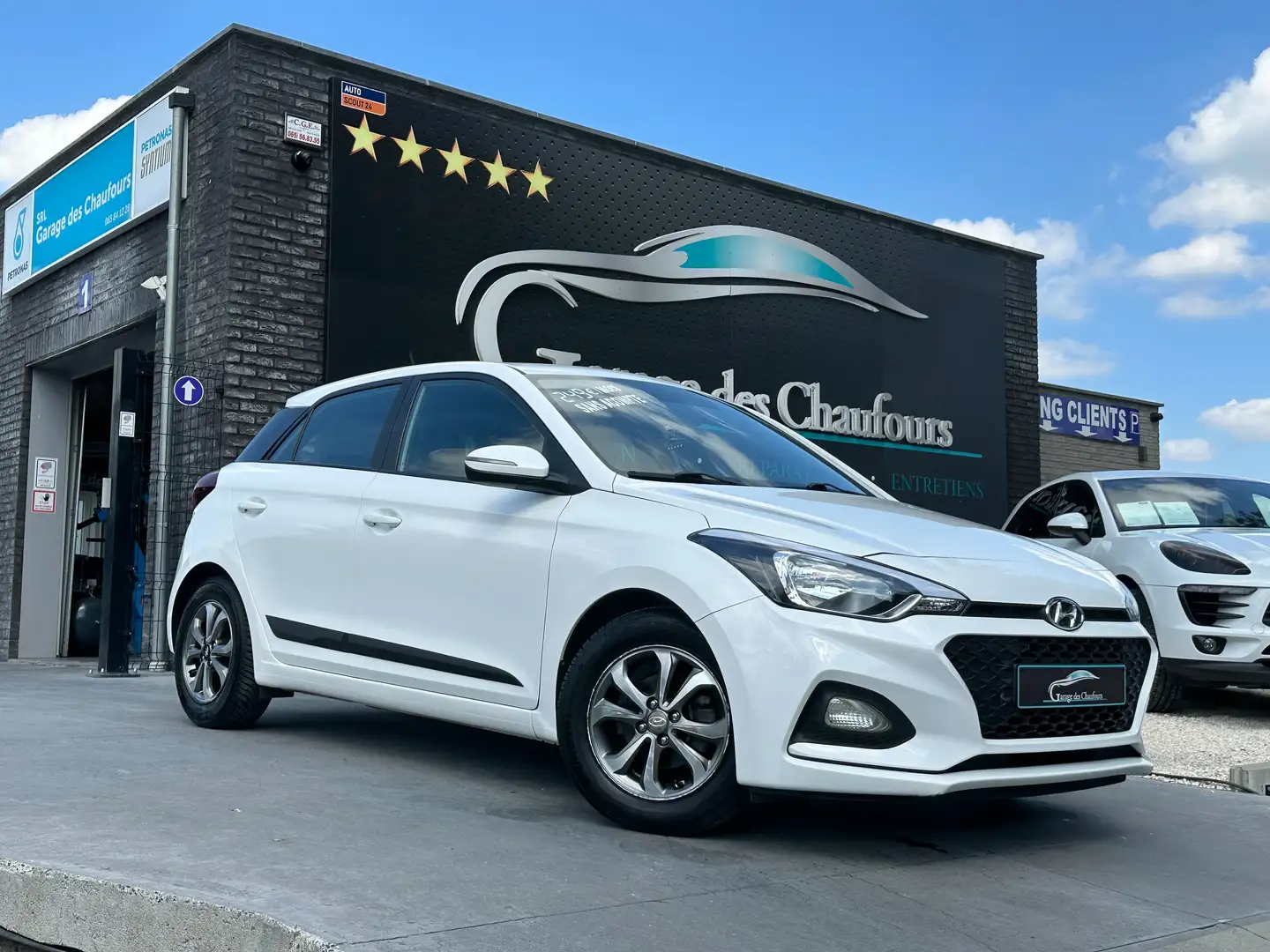 Hyundai i20 1.2i - ! 1er Propr. ! - Camera - CarPlay - Eu6d Blanco - 2