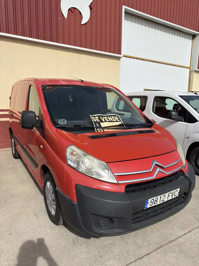 Citroen Jumpy Jumpy Furgón HDI 27 L1H1 92 Rojo - 2