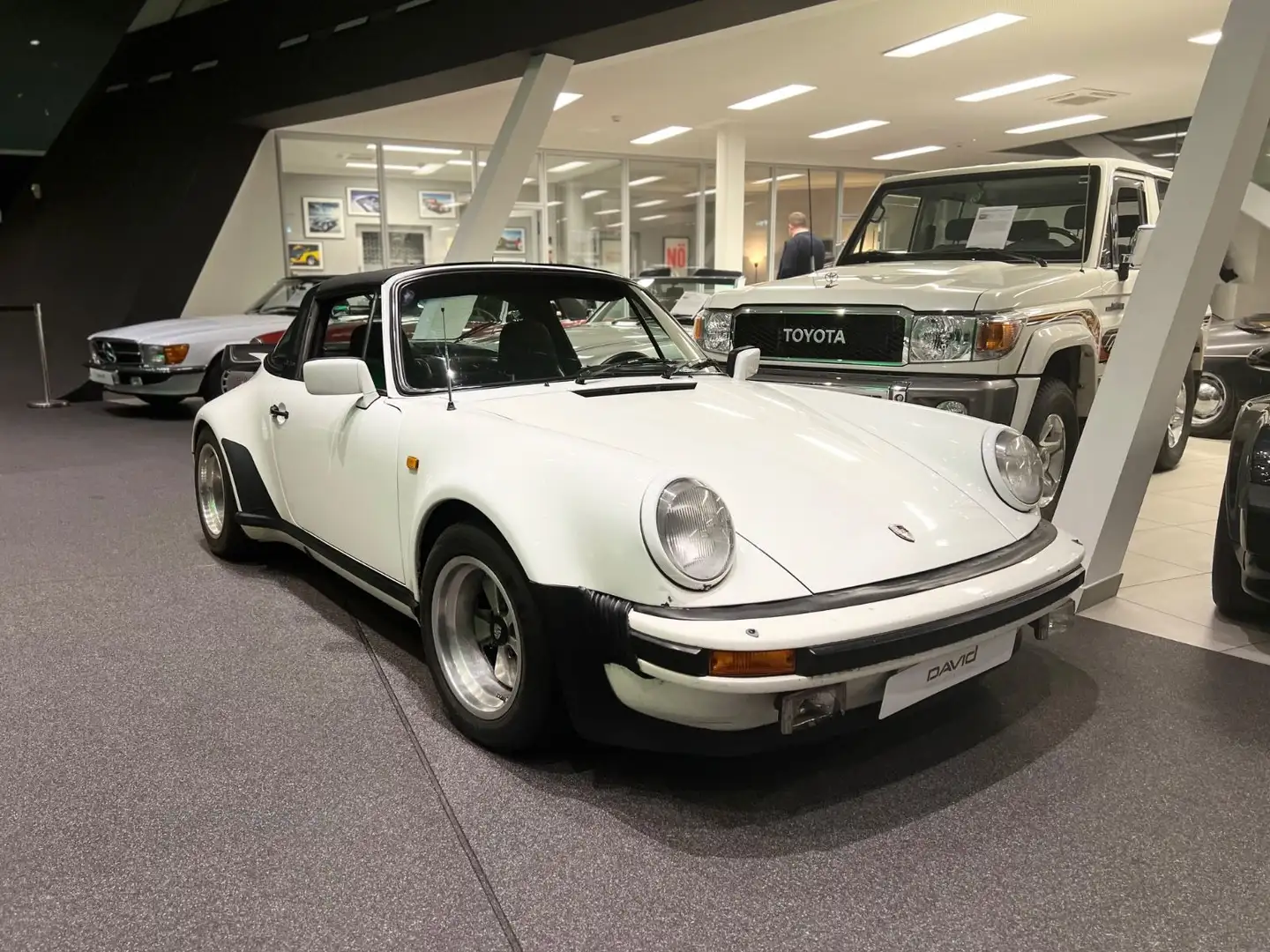 Porsche 911 SC G-Modell Targa*deutsch*Barnfind*Turbobreit Weiß - 1