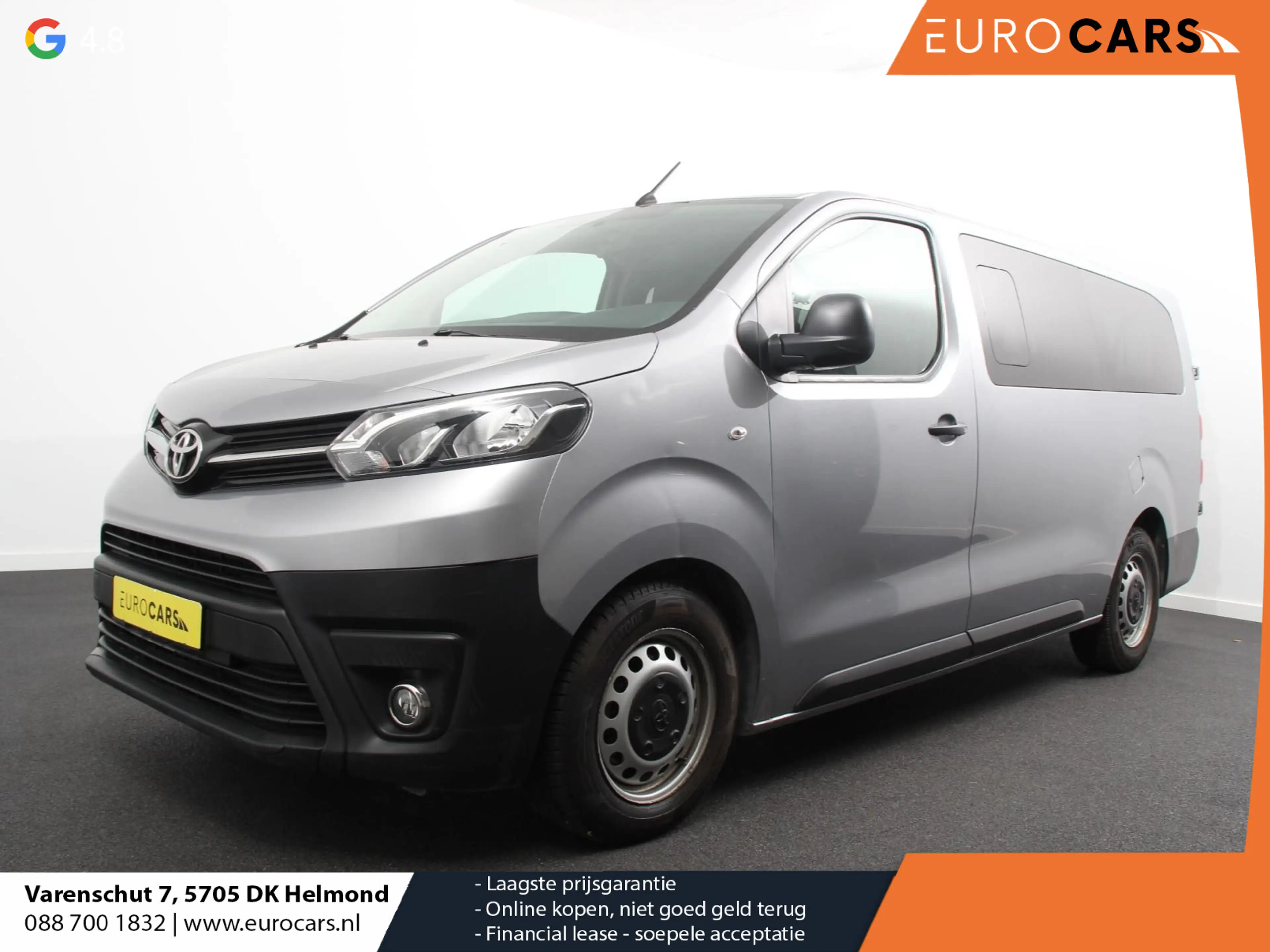 Toyota Proace Shuttle 1.5 D-4D Cool Comfort Lang 9 Persoons Stoe