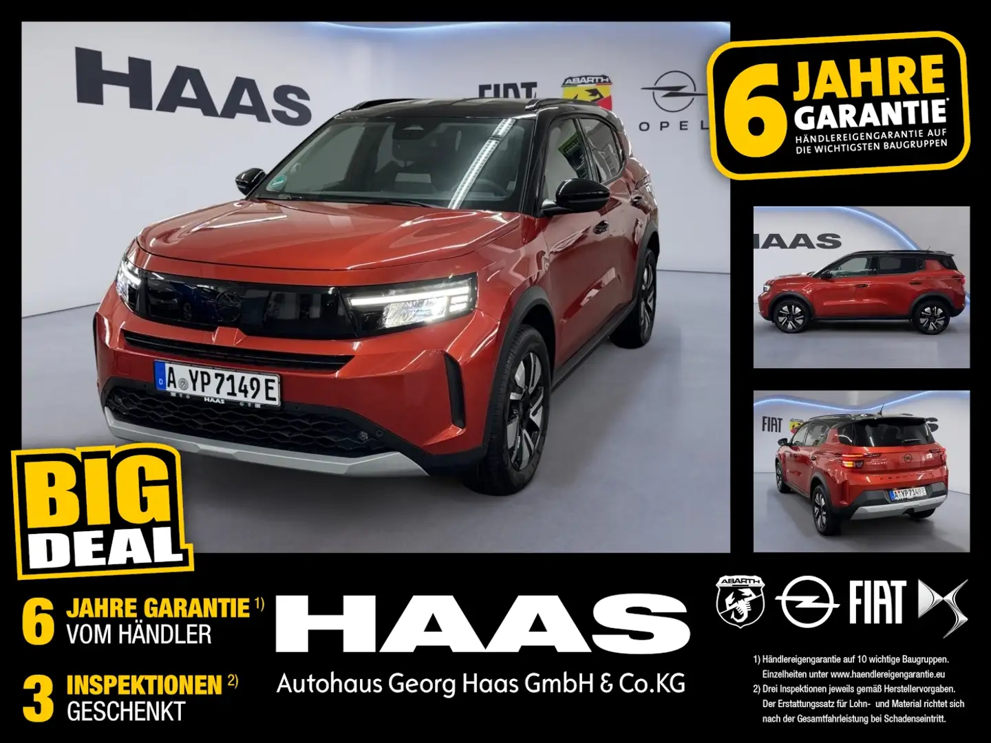Opel Frontera GS Electric 83KW Sitzheizung Kamera Naranja - 1