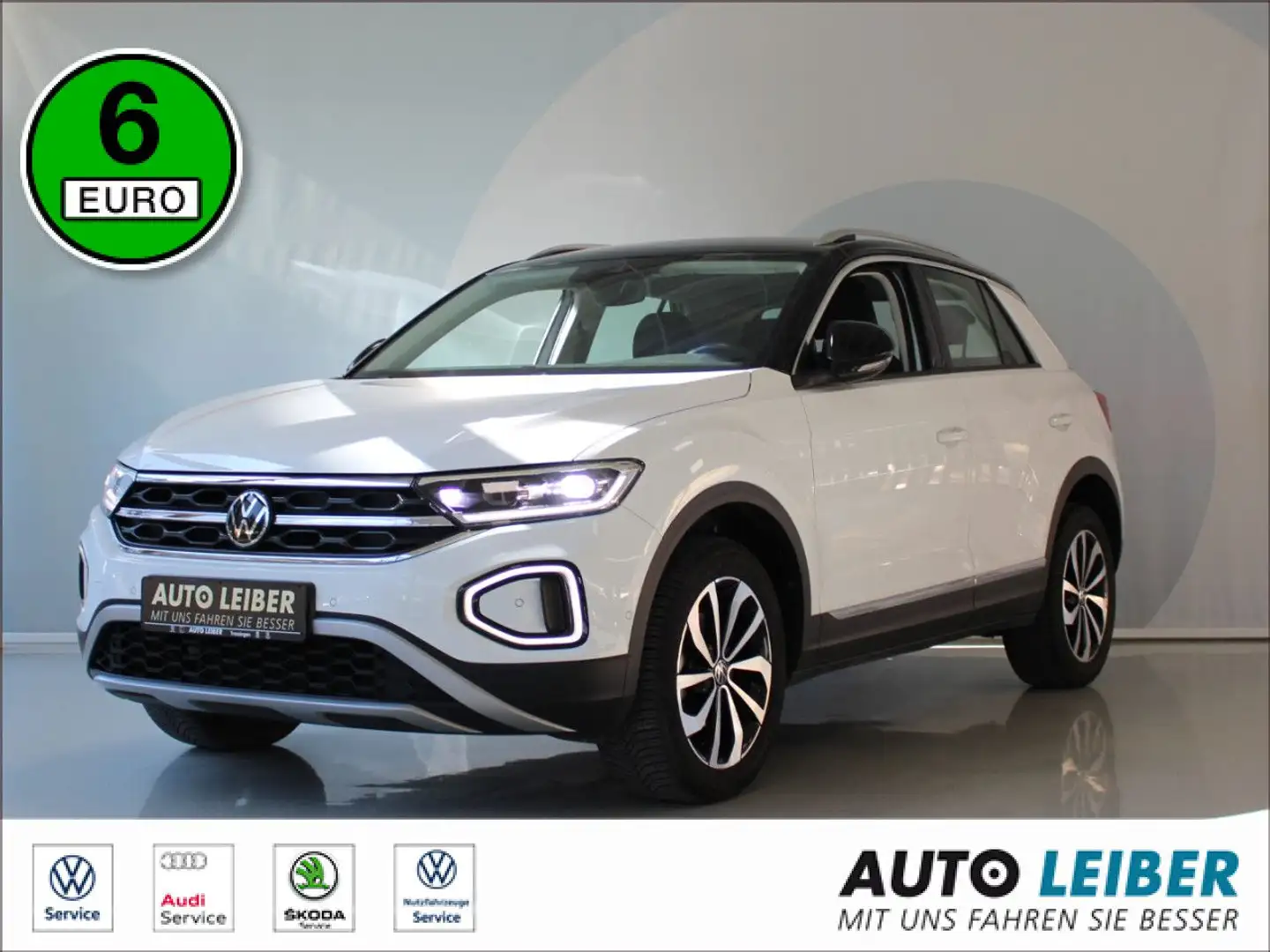 Volkswagen T-Roc 1.5 TSI OPF Style DSG ACC//Lane/Side Navi Wit - 1