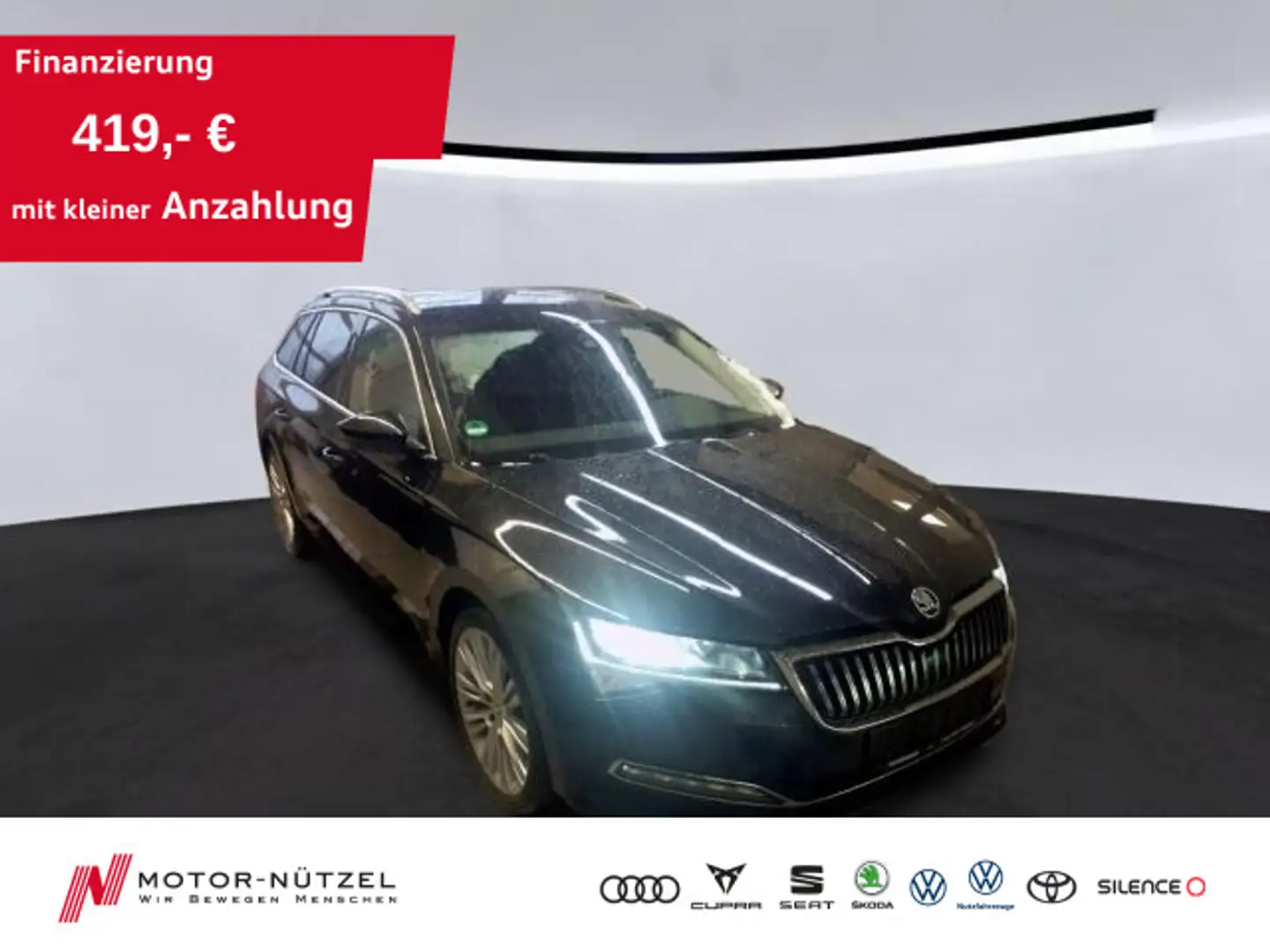 Skoda Superb Combi 2.0 TSI DSG STYLE LED+NAV+AHK+STHZG Schwarz - 1