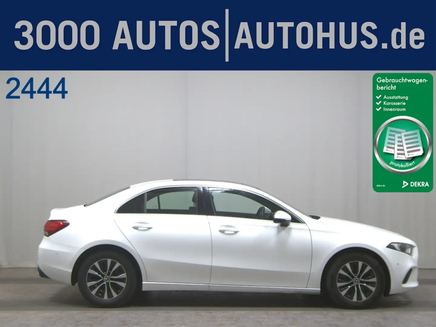 Mercedes-Benz A 200 d Progressive Navi Panorama MBUX Alb - 1