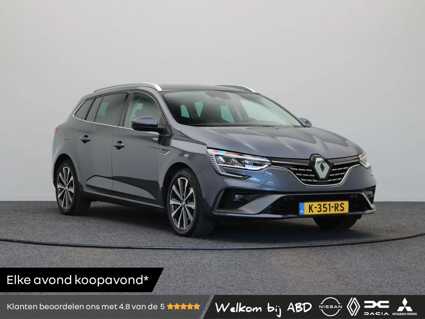 Renault Megane E-Tech Estate Plug-In Hybrid 160pk R.S. Line | Accuscore Gris - 1