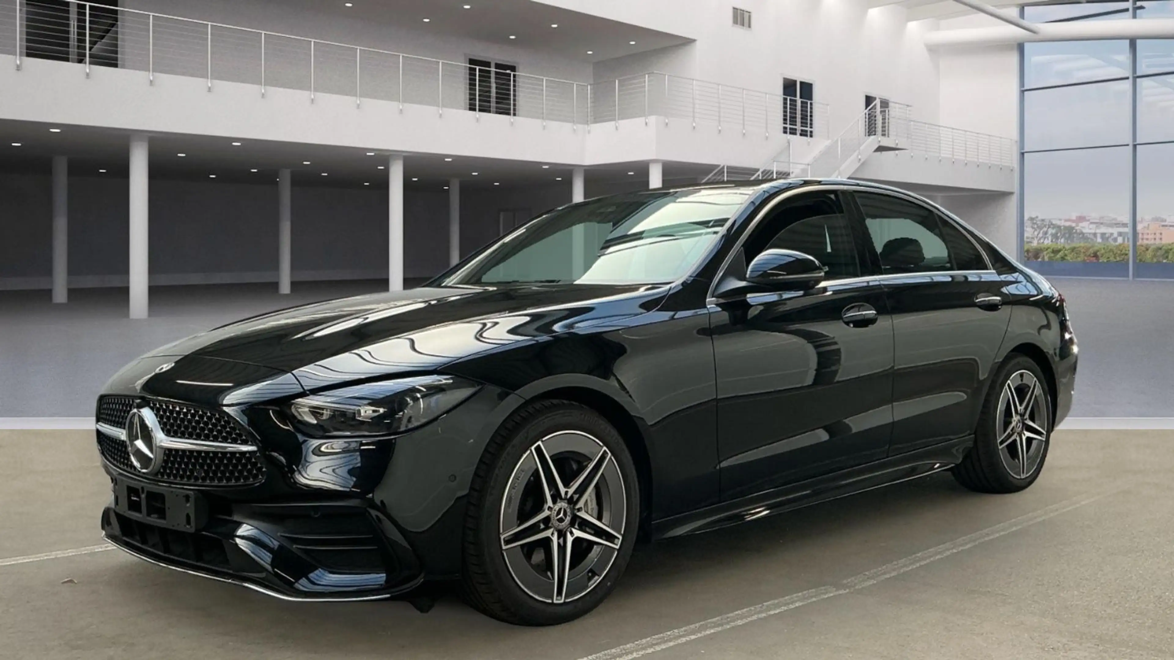 Mercedes-Benz C 180 Lim. AMG LINE-9G-TR-360°CAM-DIGITAL LIGHT-