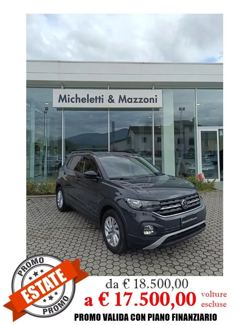 Volkswagen T-Cross T-Cross 1.0 tsi Style 95cv Grau - 1