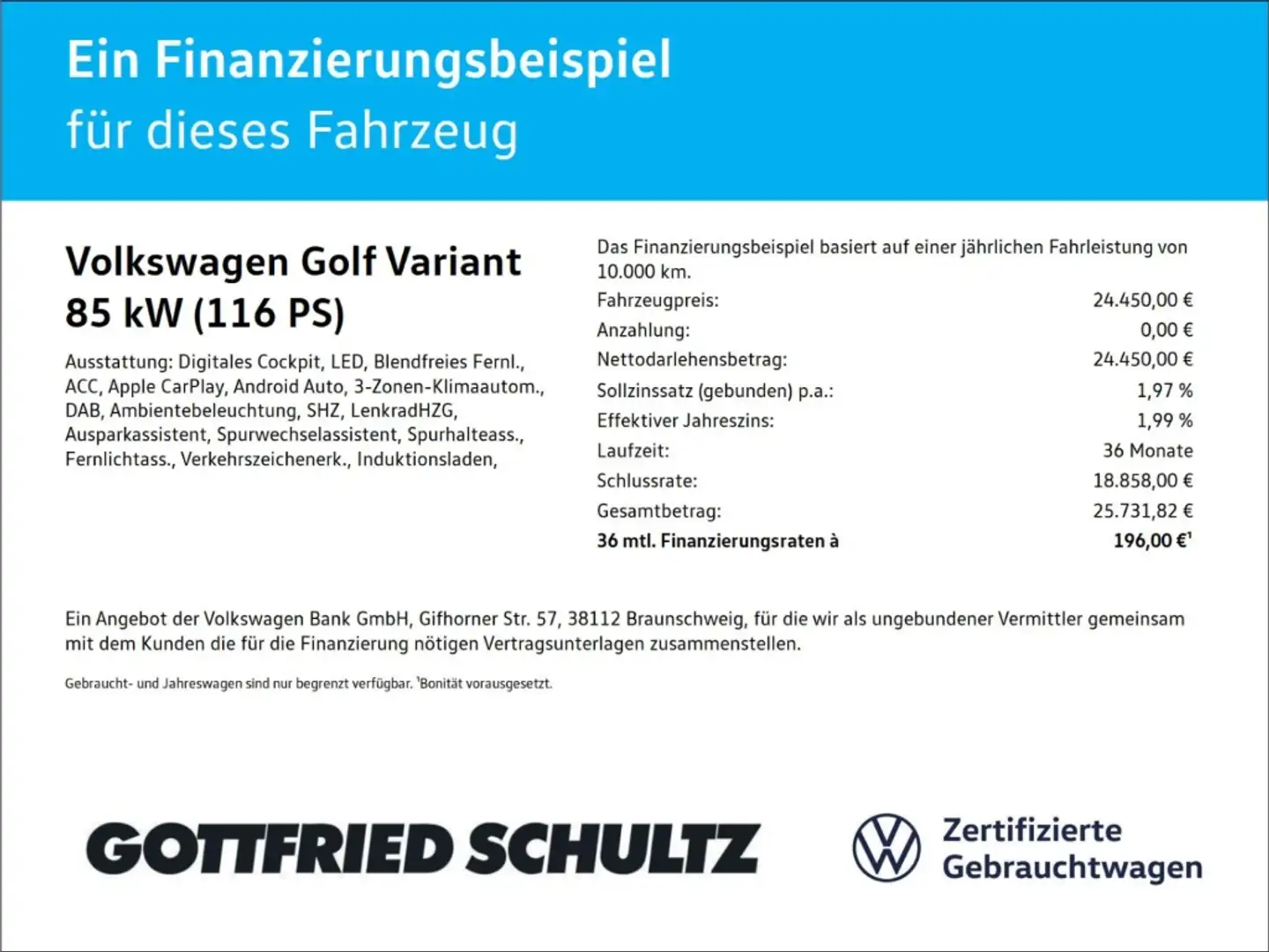 Volkswagen Golf Variant VIII 1.5 TSI GOAL Sitzheizung ACC APP-Connect Schwarz - 2