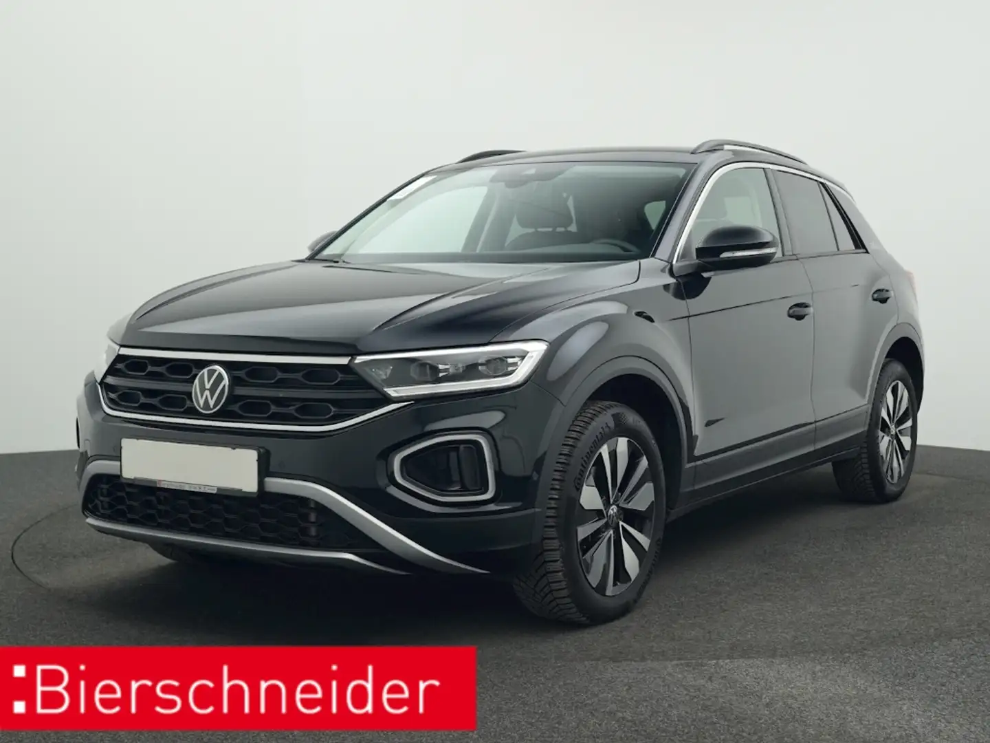 Volkswagen T-Roc 1.5 TSI DSG Goal LED+ NAVI 3-J-GAR AHK PARKLENK AC Schwarz - 1
