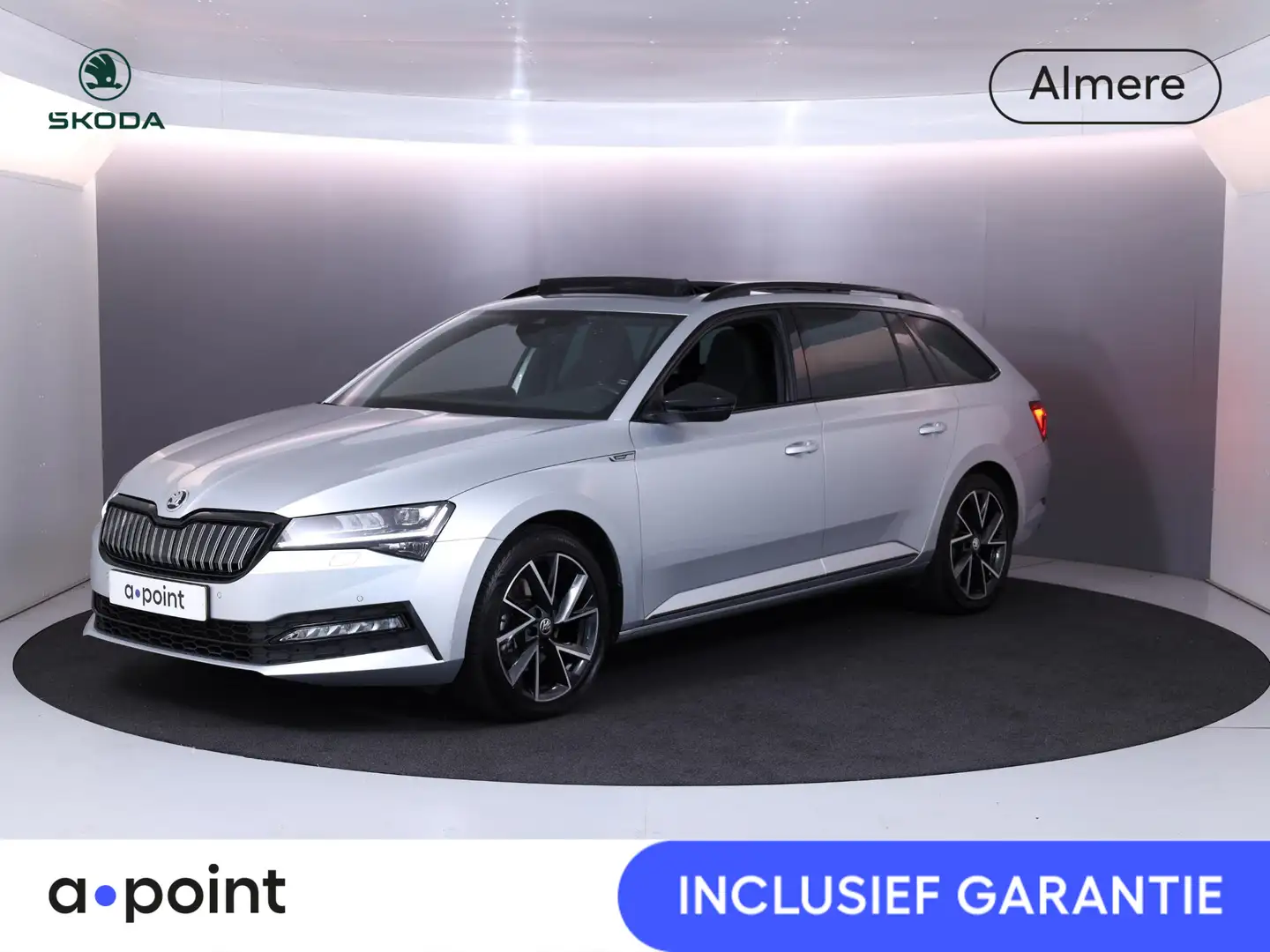 Skoda Superb Combi 1.4 TSI iV Sportline Business 218 pk Automaa Gris - 1