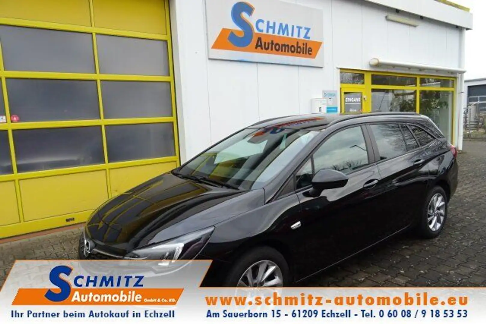 Opel Astra 1.2 Turbo Edition Navi/R-Cam/2xPDC/LED/AHK Schwarz - 1