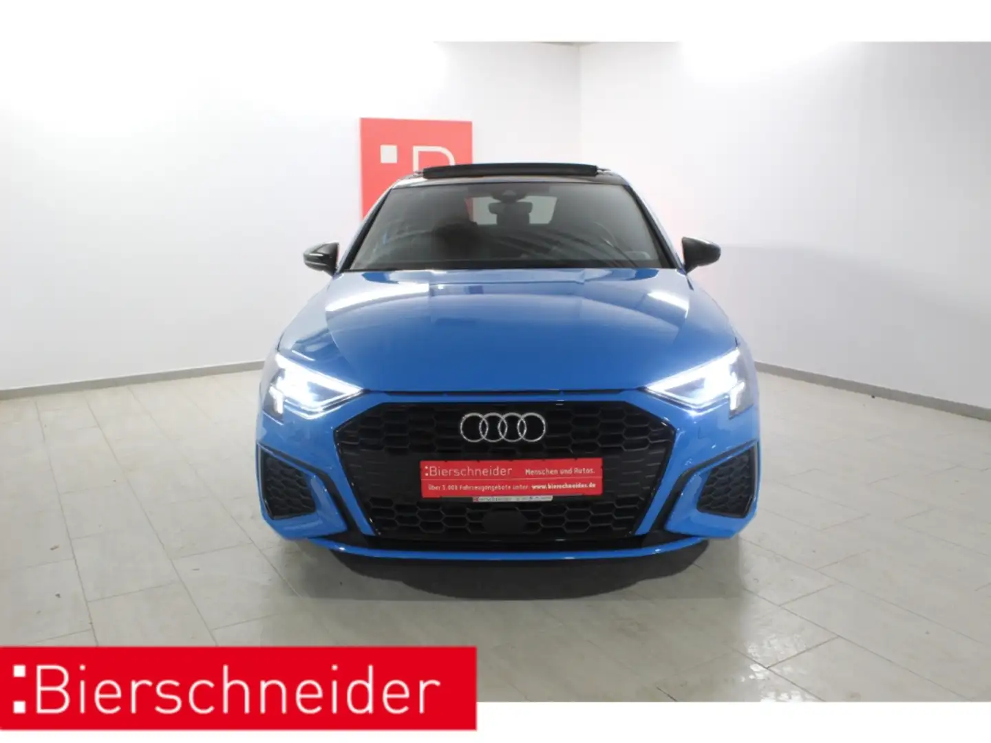 Audi A3 Sportback 35 TFSI S-Tronic 2x S-Line  Black 18 ACC Blau - 2