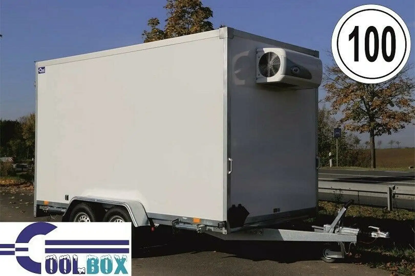 Blyss Kühlanhänger Anhänger 355x180x198cm 2700kg GG - 1