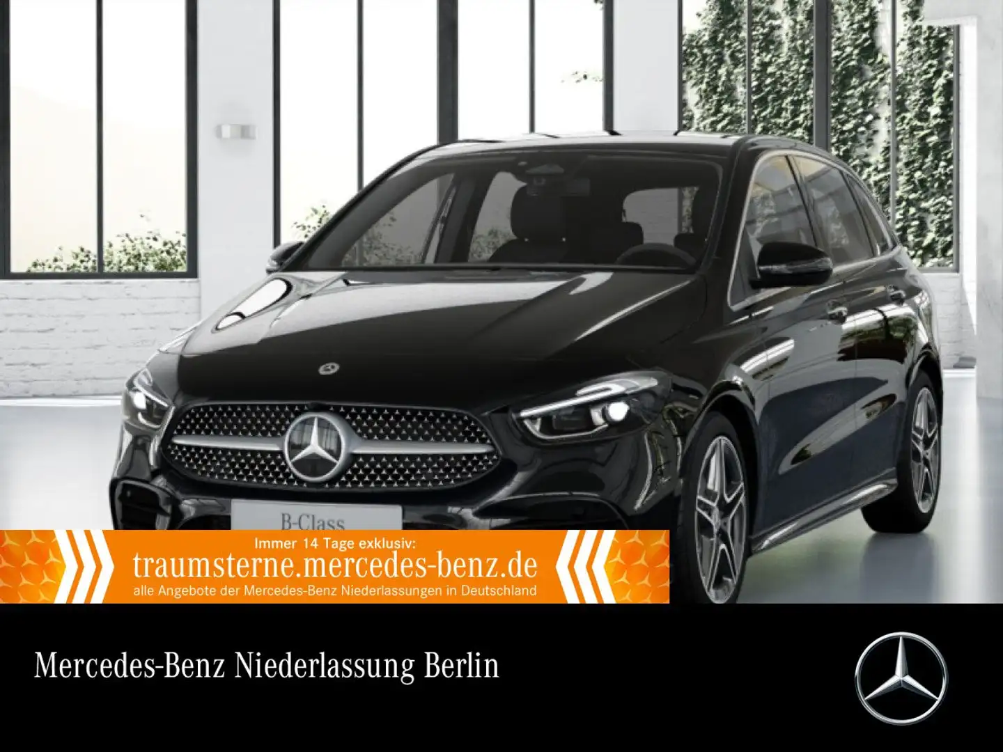 Mercedes-Benz B 180 AMG+MULTIBEAM+KAMERA+TOTW+KEYLESS+7G Schwarz - 1