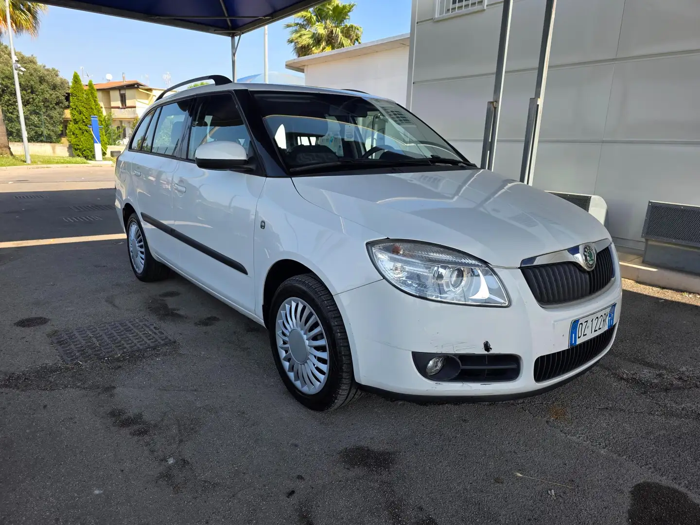 Skoda Fabia 1.4 tdi Style 70cv Bianco - 1