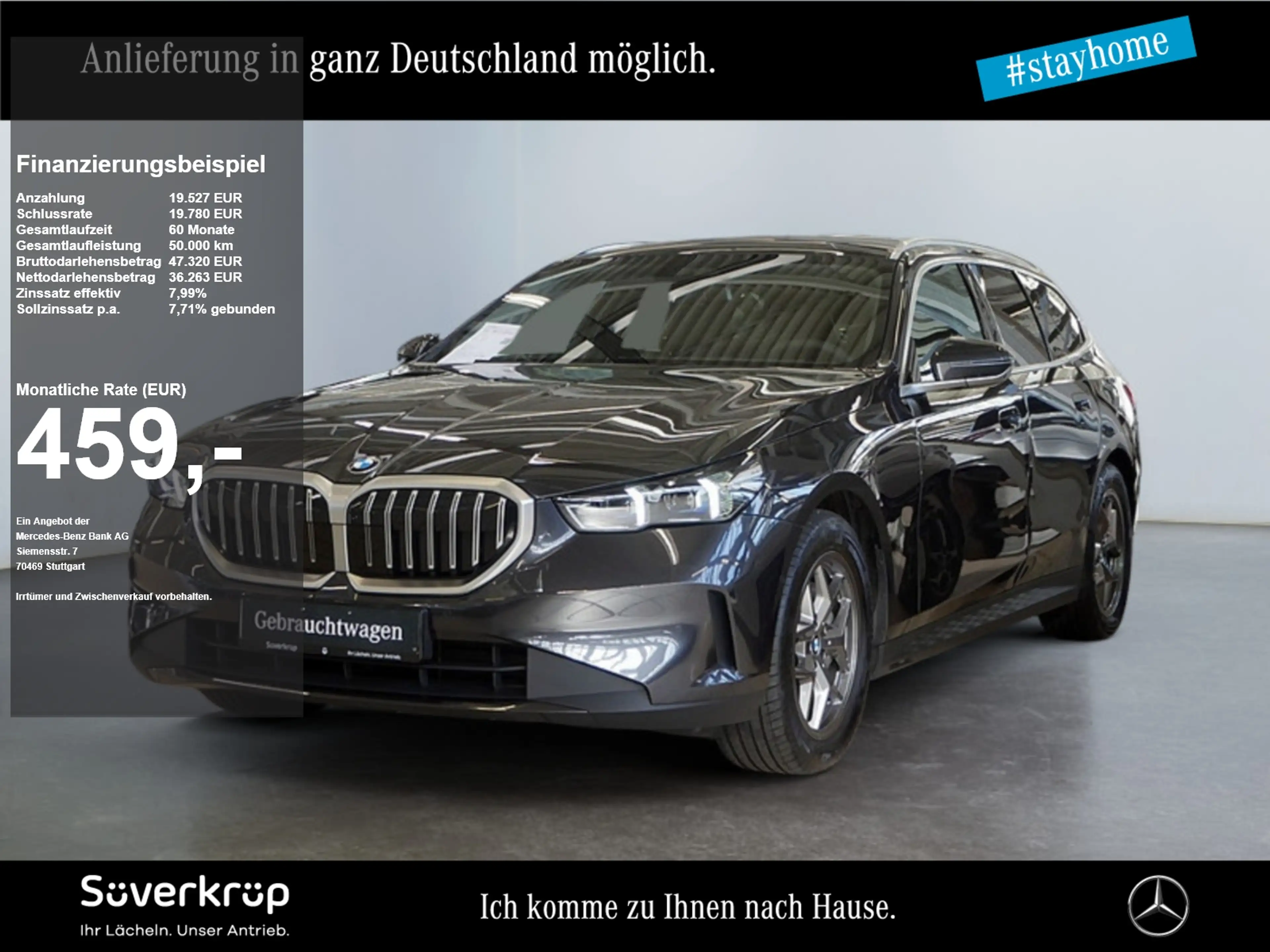 BMW 540 5er - d xDrive 360 AHK DISTR KAMERA PANO PDC