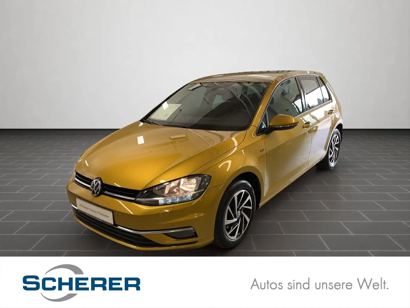 Volkswagen Golf VII 1.4 TSI Join Navi, Light Assist, Climat Giallo - 1