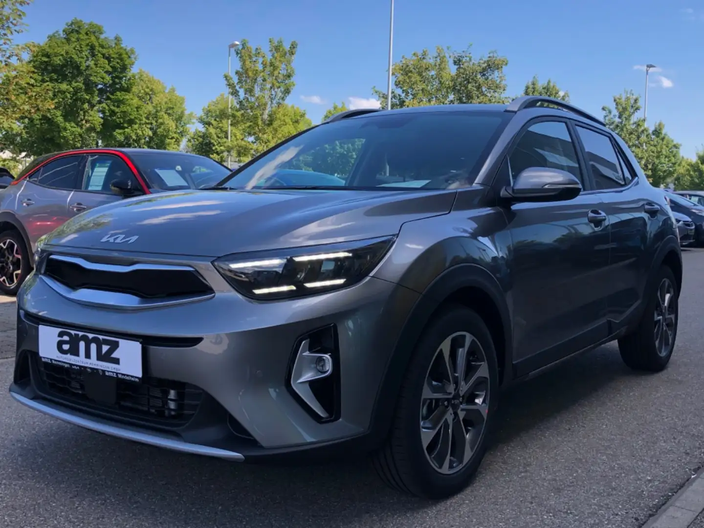 Kia Stonic 1.0 T-GDI Platinum *Glasdach*Sitzheizung* Gris - 2
