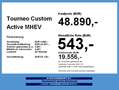 Ford Tourneo Custom Active MHEV 320 L1 AHK*Rück*Navi Wit - thumbnail 4