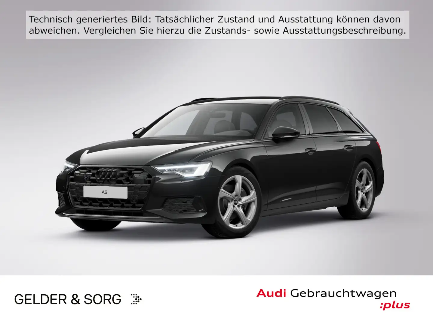 Audi A6 45 TDI quattro advanced AHK*Matrix*RFK Schwarz - 1