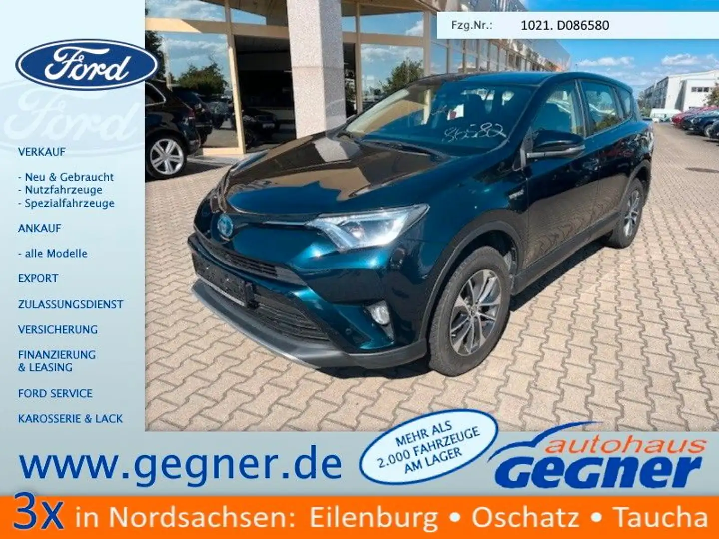 Toyota RAV 4 Rav 4 2.5 4x2 Hybrid Business Edition LED ACC Blau - 1