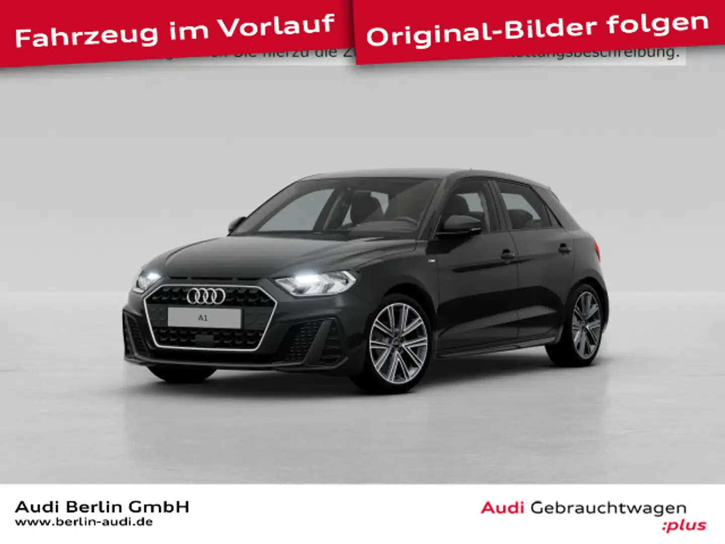 Audi A1 S line 25 TFSI S tr. Schwarz - 1