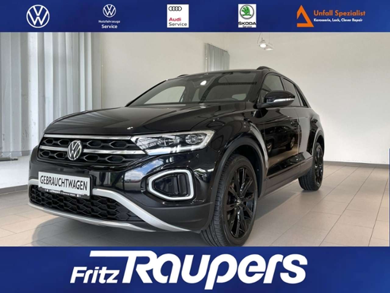 Volkswagen T-Roc 2022 — 1.5 TSI BLACK STYLE +NAVI+PDC