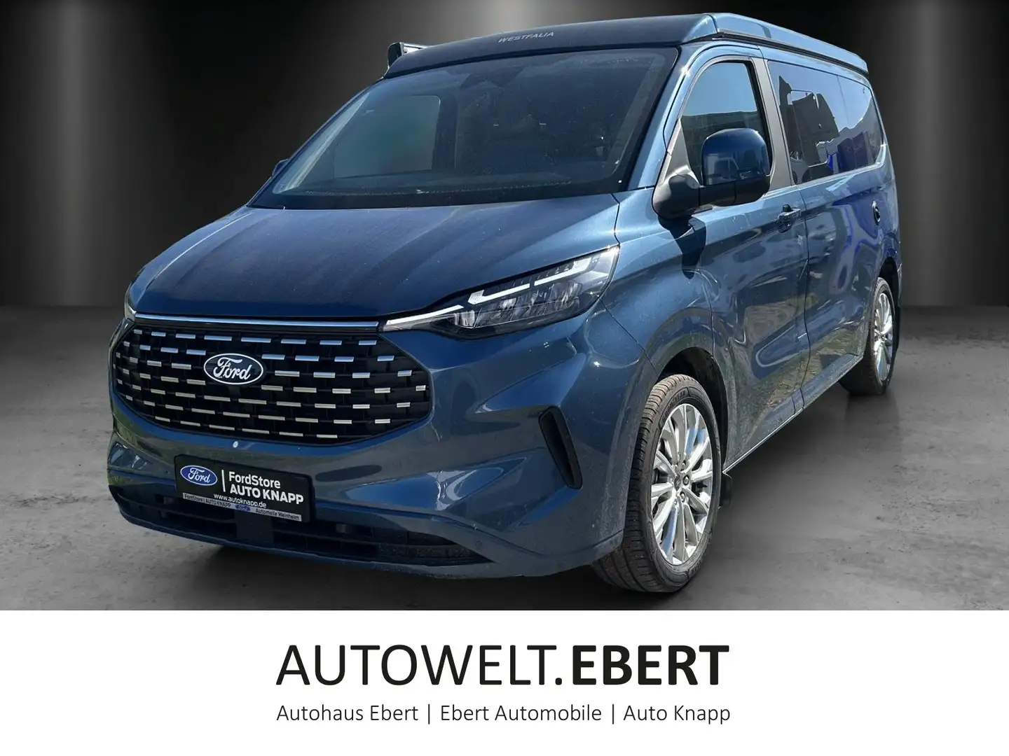 Ford Tourneo Nugget Camper 320L2 170PS 360°Kamera LED PDCv+h Bleu - 1