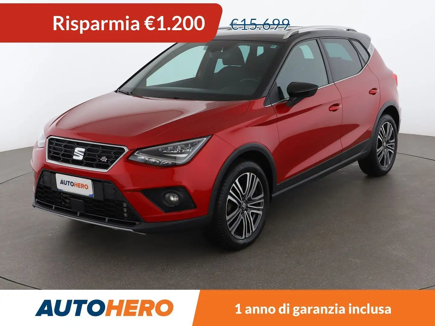 SEAT Arona 1.0 TSI FR 115 CV DSG Rosso - 1