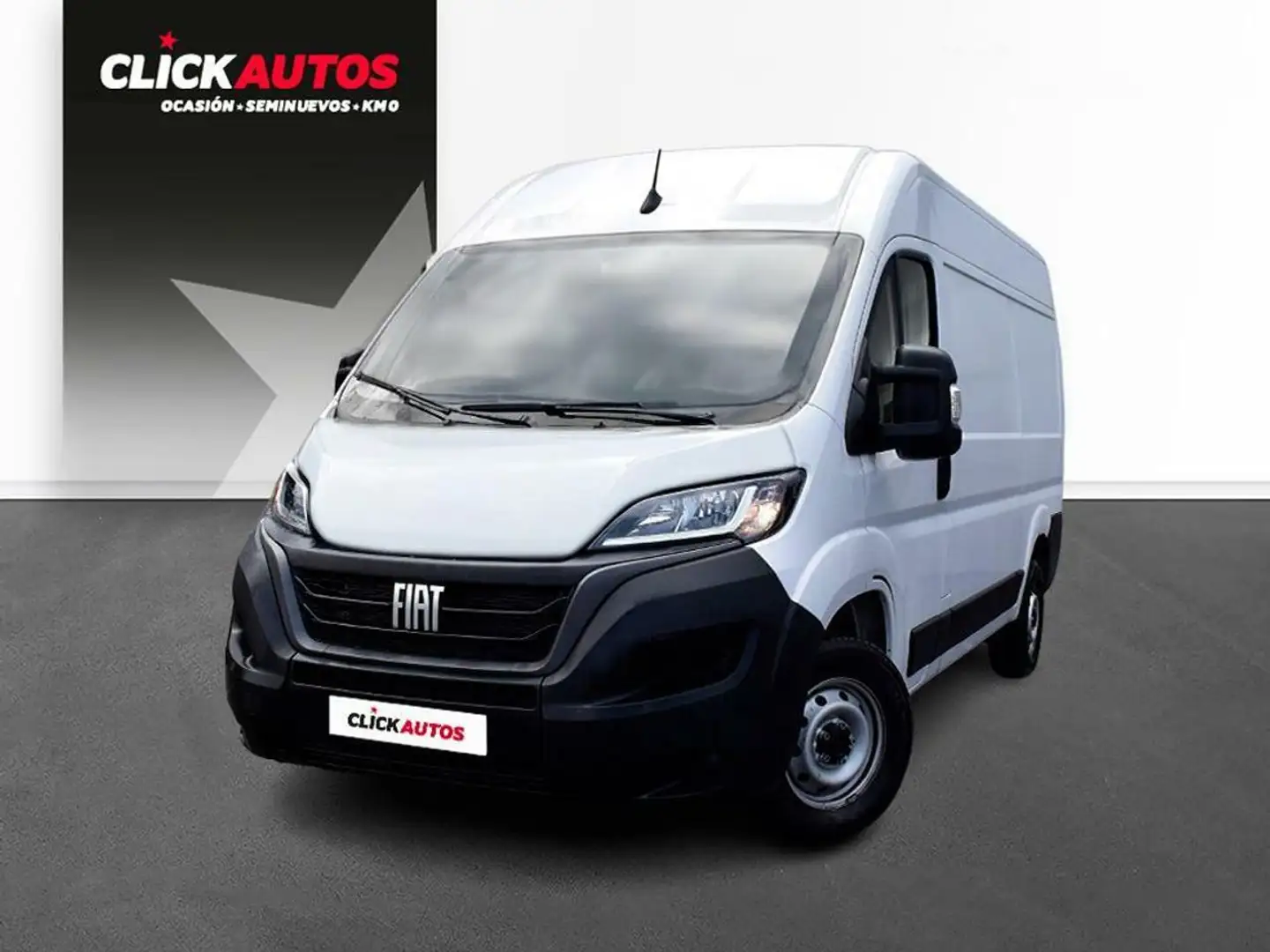 Fiat Ducato 2.2 MJET 140CV 35 L2 H2 Blanc - 1