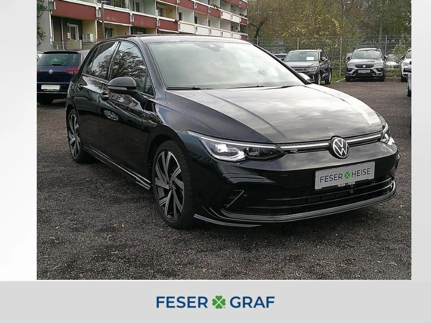 Volkswagen Golf R-Line 1.5 eTSI DSG/LED/Rear View/Sitz.-Lenkradhzg Schwarz - 1