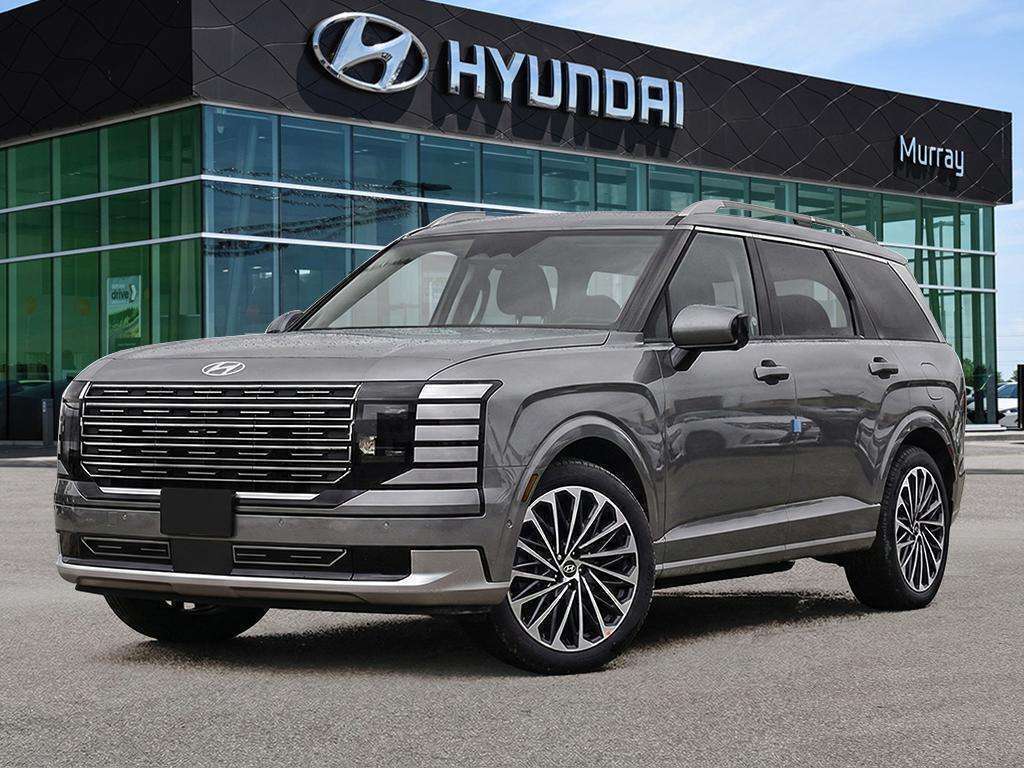Gray (Ecotronic Grey) 2027 Hyundai Palisade Hybrid SUV / Crossover  Automatic