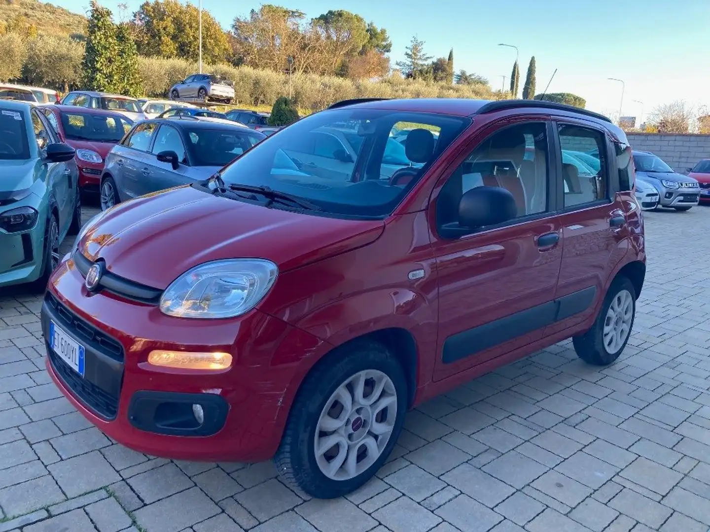 Fiat Panda 0.9 TwinAir Turbo Natural Power Lounge Rojo - 1
