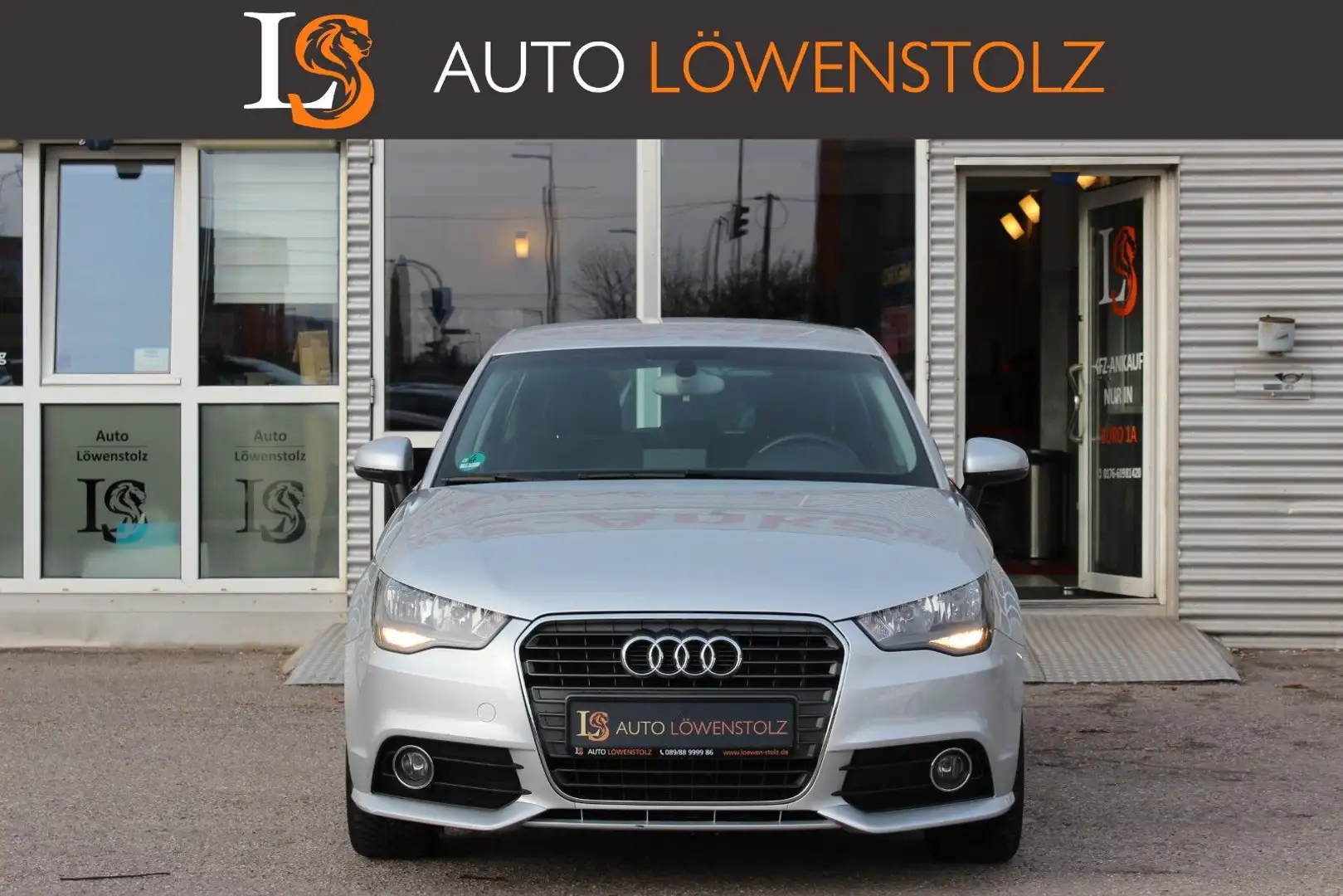Audi A1 Sportback 1.4 TFSI Ambit. | Klimaauto. | SHZ Silber - 2