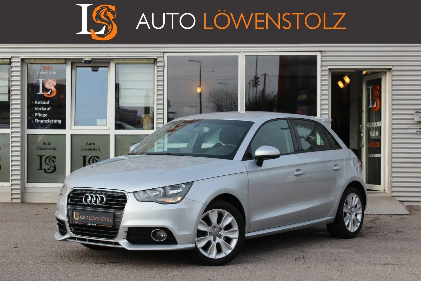 Audi A1 Sportback 1.4 TFSI Ambit. | Klimaauto. | SHZ Silber - 1
