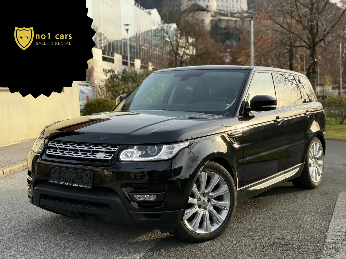 Land Rover Range Rover Sport 7-Sitzer Perfekter Zustand Schwarz - 1