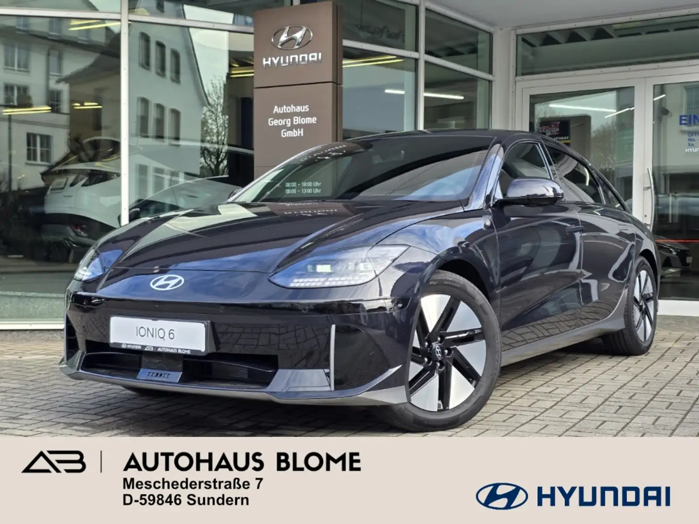 Hyundai IONIQ 6 77,4 kWh 4WD UNIQ, 360°, BOSE, HUD, V2L, Leder, Na Bleu - 1